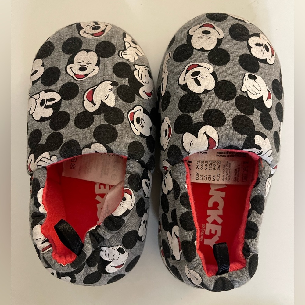 Mickey Mouse H&M Boys House Slippers